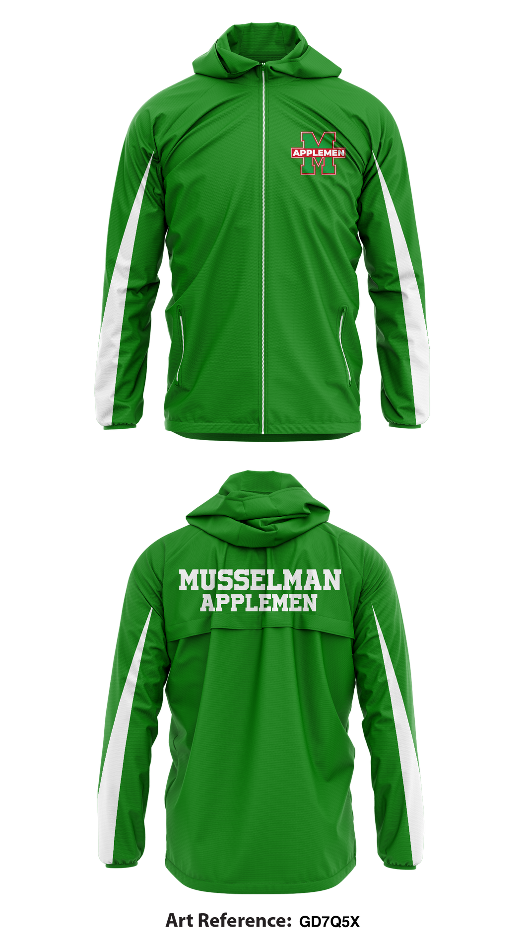 Musselman Applemen 87804429 Windbreaker - 1