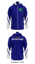 Notre Dame High School 85058663 Windbreaker - 2