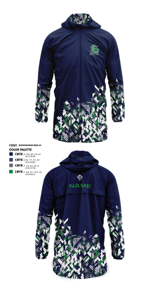 Standley Lake HS Girls Soccer 23167606 Extended Waterproof Fleece Jacket - 2