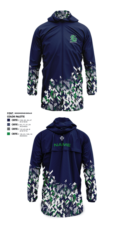 Standley Lake HS Girls Soccer 23167606 Extended Waterproof Fleece Jacket - 2