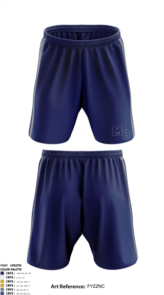 Mt Bethel Christian Academy Upper School Basketball 66174729 Reversible Basketball Shorts - 4