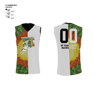 SAN FRANCISCO PARNASSUS BASKETBALL 22847837 Reversible Basketball Jersey - 2