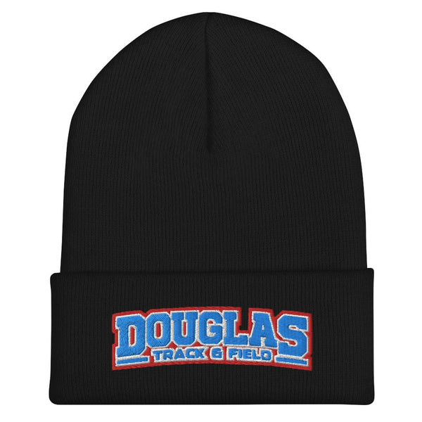 Douglas High School Track 70355725 Cuffed Beanie - 1