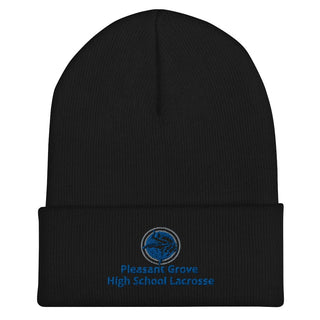 Pleasant Grove High School Lacrosse 63256449 Cuffed Beanie - 1