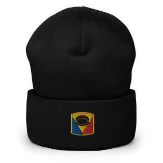 124th Infantry Regiment 68854755  Cuffed Beanie -