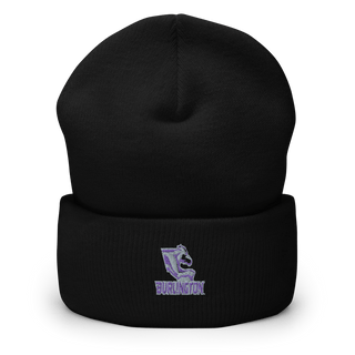Burlington High School Basketball Logo 27113536  Cuffed Beanie -