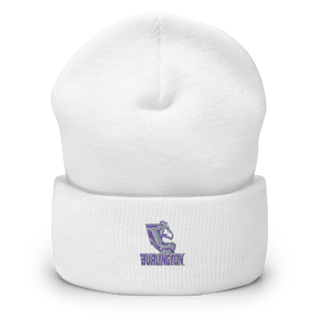 Burlington High School Basketball Logo 27113536  Cuffed Beanie -