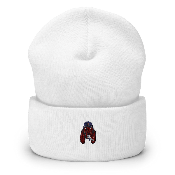 Bravo Battery, 4th Battalion, 3rd Air Defense Artillery Regiment 79293472  Cuffed Beanie -