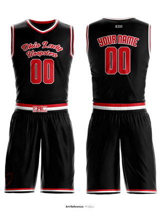 Ohio Lady Hoopsters 823937 Basketball Uniform - 4