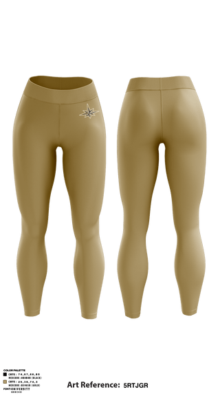 C.A.N.I Athletics Track & Field 1569769 Compression Leggings - 2