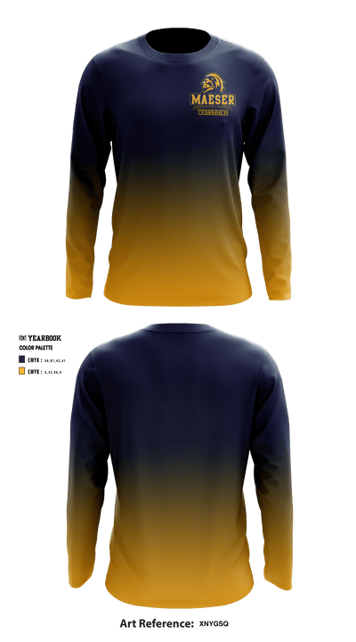 Karl G Maeser Preparatory Academy Wrestling 50718389 Long Sleeve Performance Shirt - 2
