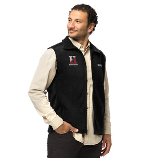 Hingham High School 58951537 Men’s Columbia fleece vest - 1