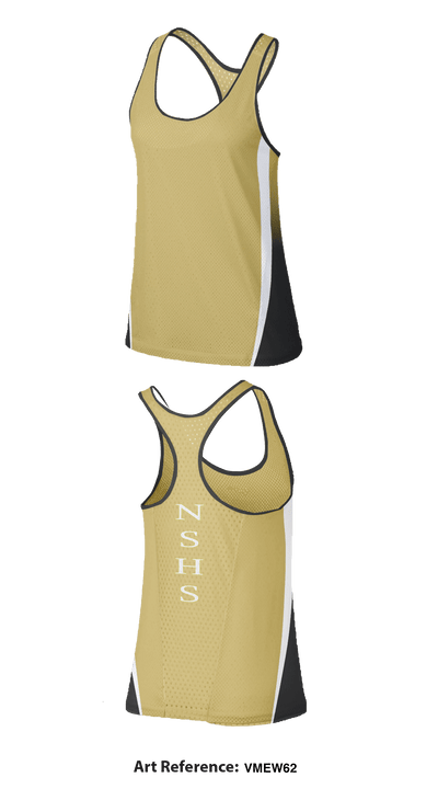 Ninety Six high school track and field 9377994 Racer Tank - 13