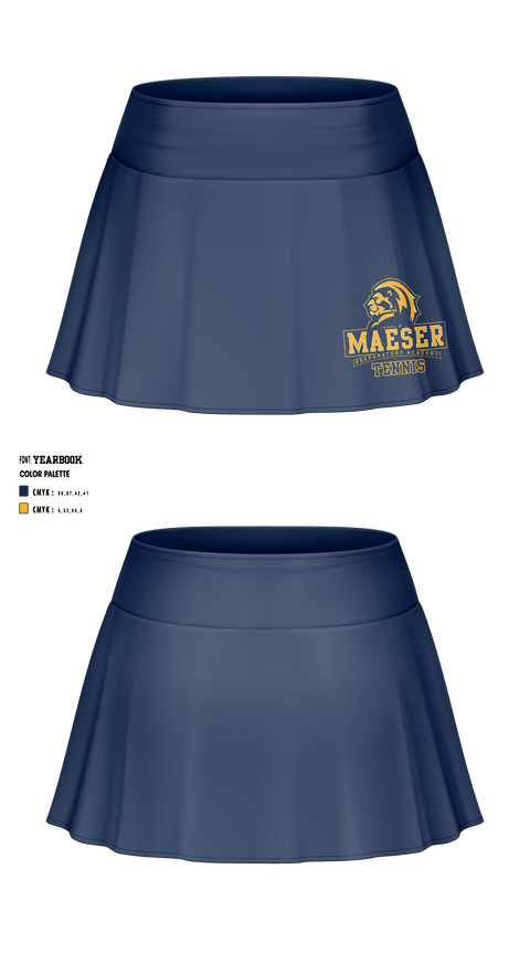 Karl G Maeser Preparatory Academy Tennis 50713189 Skort - 3