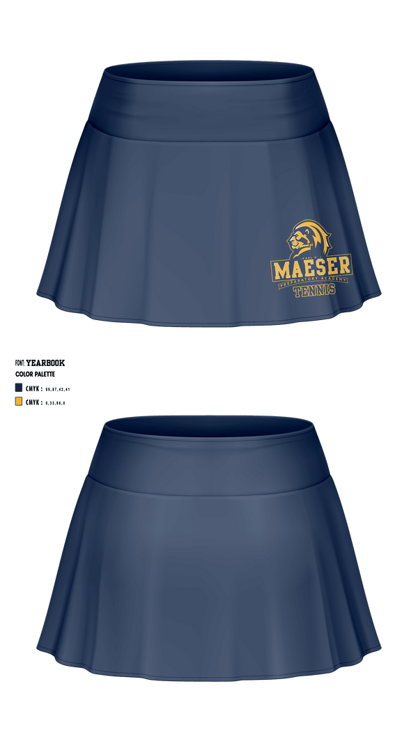 Karl G Maeser Preparatory Academy Tennis 50713189 Skort - 3