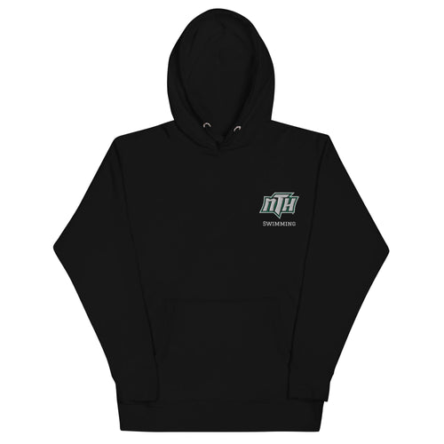 North Hall High School Swimming 67249085 Unisex Hoodie - 1