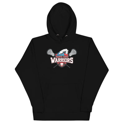 Santa Cruz Warriors Lacrosse 37057735 Unisex Hoodie -1