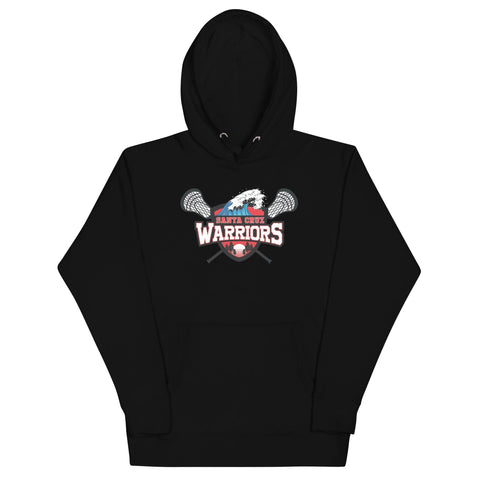 Santa Cruz Warriors Lacrosse 37057735 Unisex Hoodie -1