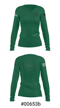 MCAS Yuma Brig 30279890 Women's Long Sleeve V-neck Shirt - 37