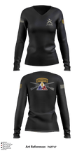 1ST PLT ALPACAS 72699724 Women's Long Sleeve V-neck Shirt - 9