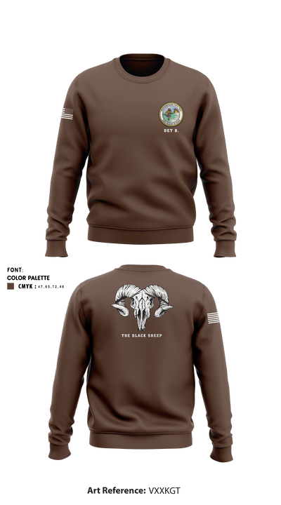 Beachmaster Unit Two 44478017 Crew Neck Sweatshirt - 2