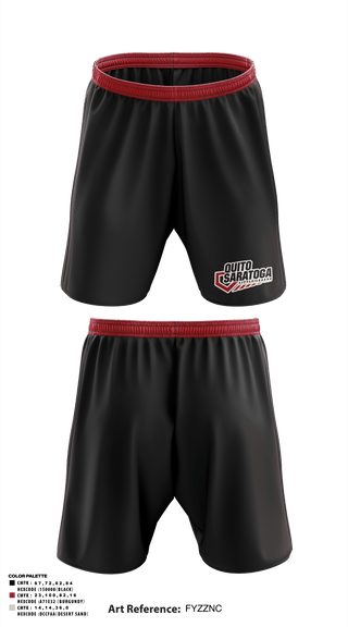 Athletic Shorts With Pockets, Quito Saratoga Little League, Baseball, Teamtime, Team time, sublimation, custom sports apparel, team uniforms, spirit wear, spiritwear, sports uniforms, custom shirts, team store, custom team store, fundraiser sports, apparel fundraiser