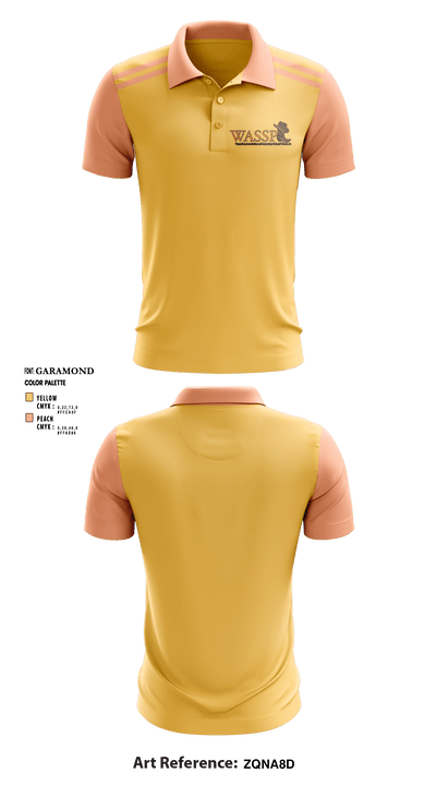 Wyoming Association of Secondary School Principals 79829296 Short Sleeve Performance Polo - 2