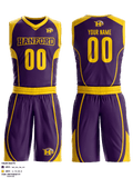Hanford High School Basketball 16936273 Basketball Uniform - 1