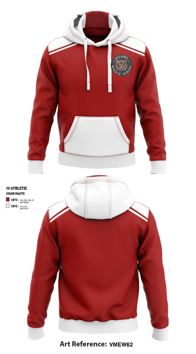 Eiland Middle School Baseball 30319078 Hoodie - 1