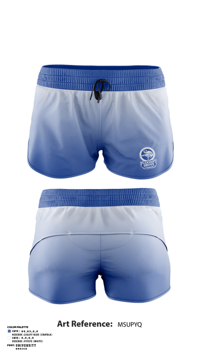 Pleasant Grove High School Tennis 91840156 Ranger Panties - 1