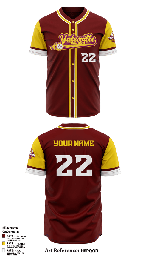 Football Jersey, Yalesville Little League, Baseball, Teamtime, Team time, sublimation, custom sports apparel, team uniforms, spirit wear, spiritwear, sports uniforms, custom shirts, team store, custom team store, fundraiser sports, apparel fundraiser