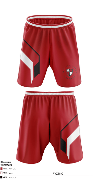 Athletic Shorts With Pockets, William Carey University Archery, School Spirit Store, Teamtime, Team time, sublimation, custom sports apparel, team uniforms, spirit wear, spiritwear, sports uniforms, custom shirts, team store, custom team store, fundraiser sports, apparel fundraiser