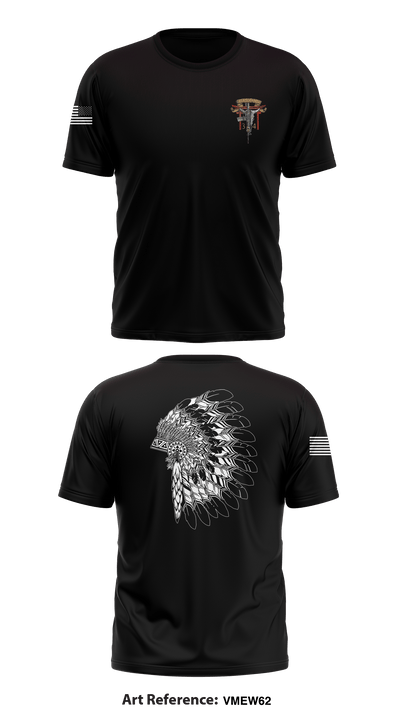 3/4 kilo co 2nd platoon 58188841 Short Sleeve Performance Shirt - 1