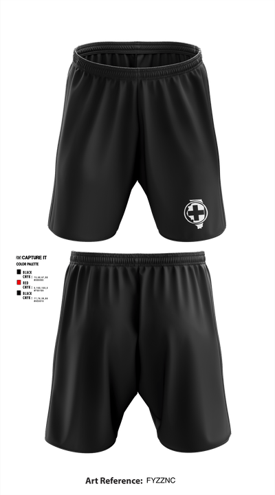 HHC 634th BSB 93326956 Athletic Shorts With Pockets - 2
