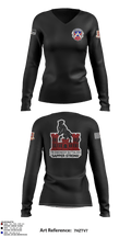 178th EN BN 26721135 Women's Long Sleeve V-neck Shirt - 5