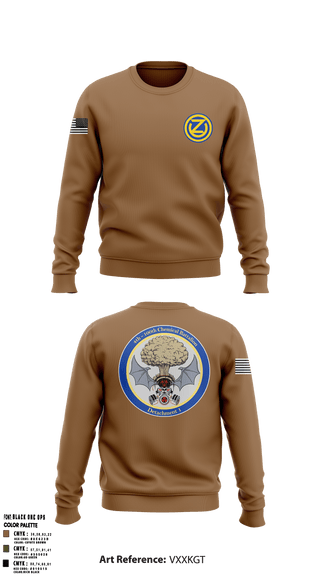 Crew Neck Sweatshirt, , Army, Teamtime, Team time, sublimation, custom sports apparel, team uniforms, spirit wear, spiritwear, sports uniforms, custom shirts, team store, custom team store, fundraiser sports, apparel fundraiser