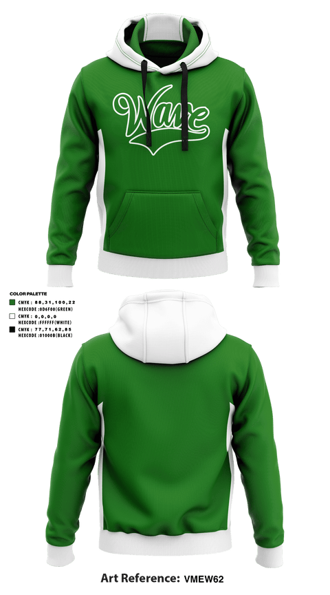 Hoodie, Long Branch Green Wave, Football, Teamtime, Team time, sublimation, custom sports apparel, team uniforms, spirit wear, spiritwear, sports uniforms, custom shirts, team store, custom team store, fundraiser sports, apparel fundraiser