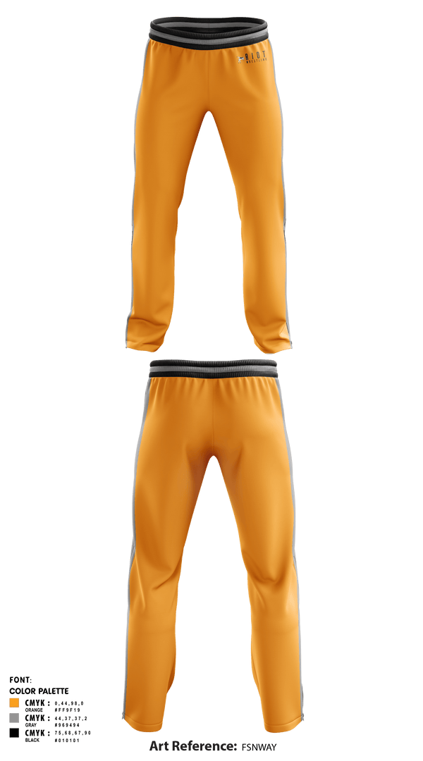 Sweatpants, Riot Wrestling, Wrestling, Teamtime, Team time, sublimation, custom sports apparel, team uniforms, spirit wear, spiritwear, sports uniforms, custom shirts, team store, custom team store, fundraiser sports, apparel fundraiser
