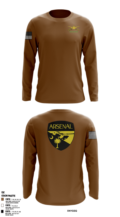 Arsenal Company 19808610 Long Sleeve Performance Shirt - 1