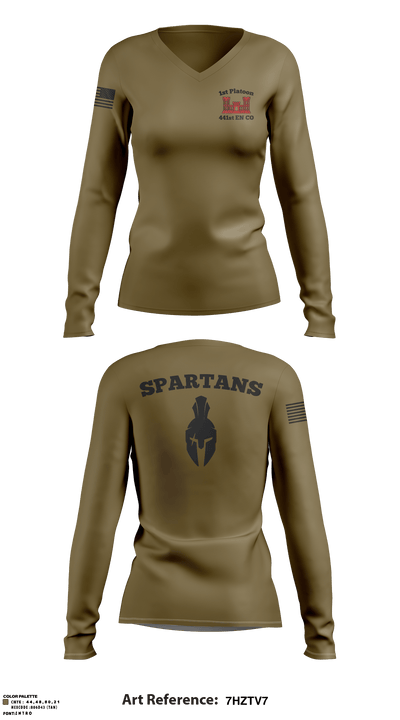 1st Platoon, 441st EN 71926407 Long Sleeve Performance Shirt - 6