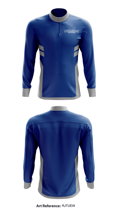 Lower Dauphin Wrestling 33141507 Quarter Zip Jacket - 1