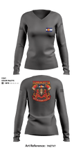 GRIZZLY MOUNTAIN INTER-AGENCY 79848198 Women's Long Sleeve V-neck Shirt - 2