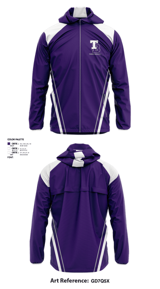 Windbreaker, Triboh Baseball, Baseball, Teamtime, Team time, sublimation, custom sports apparel, team uniforms, spirit wear, spiritwear, sports uniforms, custom shirts, team store, custom team store, fundraiser sports, apparel fundraiser