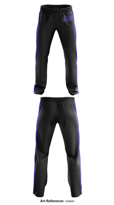 Downtown Giants Youth Football 68980247 Sweatpants - 5