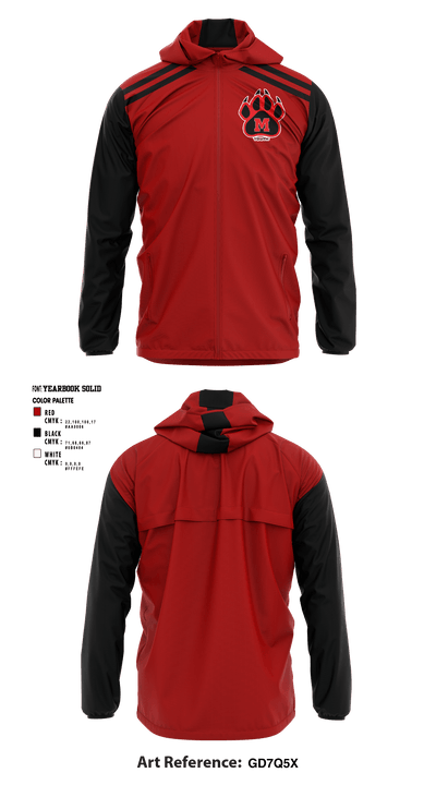 Maypearl Youth Baseball & Softball 54347281 Windbreaker - 1