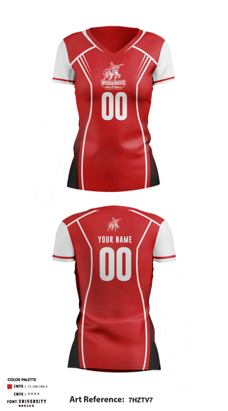 Women's Short Sleeve Vneck Shirt, Neshannock Senior High School Volleyball, Women's Volleyball, Teamtime, Team time, sublimation, custom sports apparel, team uniforms, spirit wear, spiritwear, sports uniforms, custom shirts, team store, custom team store, fundraiser sports, apparel fundraiser