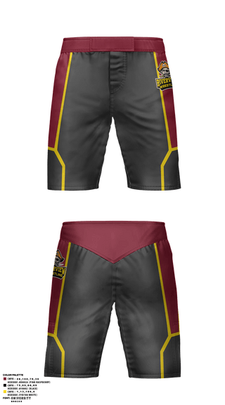 Fight Shorts, Riverview, Wrestling, Teamtime, Team time, sublimation, custom sports apparel, team uniforms, spirit wear, spiritwear, sports uniforms, custom shirts, team store, custom team store, fundraiser sports, apparel fundraiser