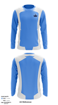 Central High School Football 83876433 Long Sleeve Performance Shirt - 2