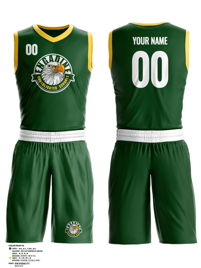 Engadine High School Basketball 55412543 Basketball Uniform - 1