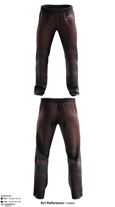 Bluefield High School Volleyball 45462865 Sweatpants - 1